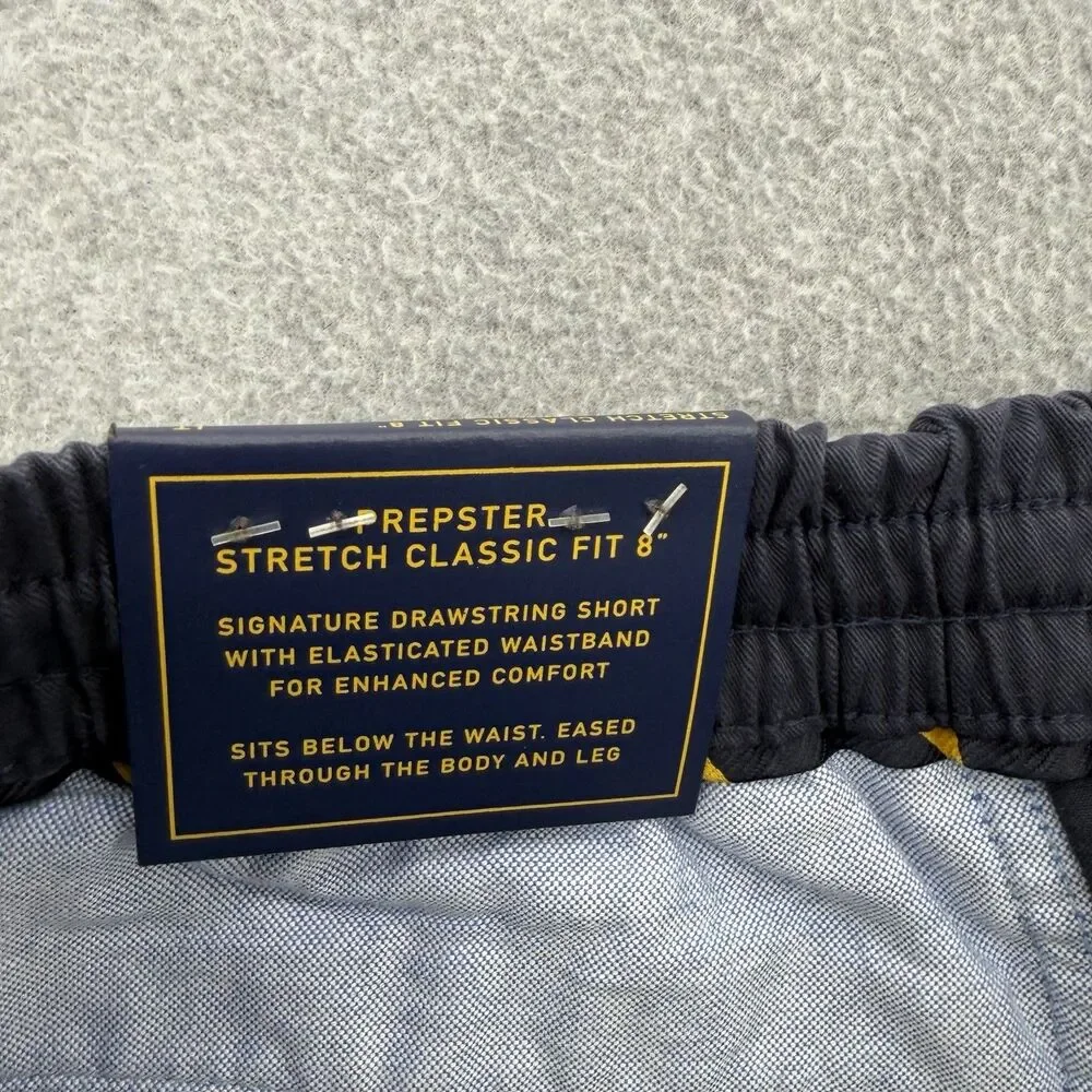 Polo Ralph Lauren Prepster Stretch Classic Fit 8” Navy Shorts Men’s LT NWT